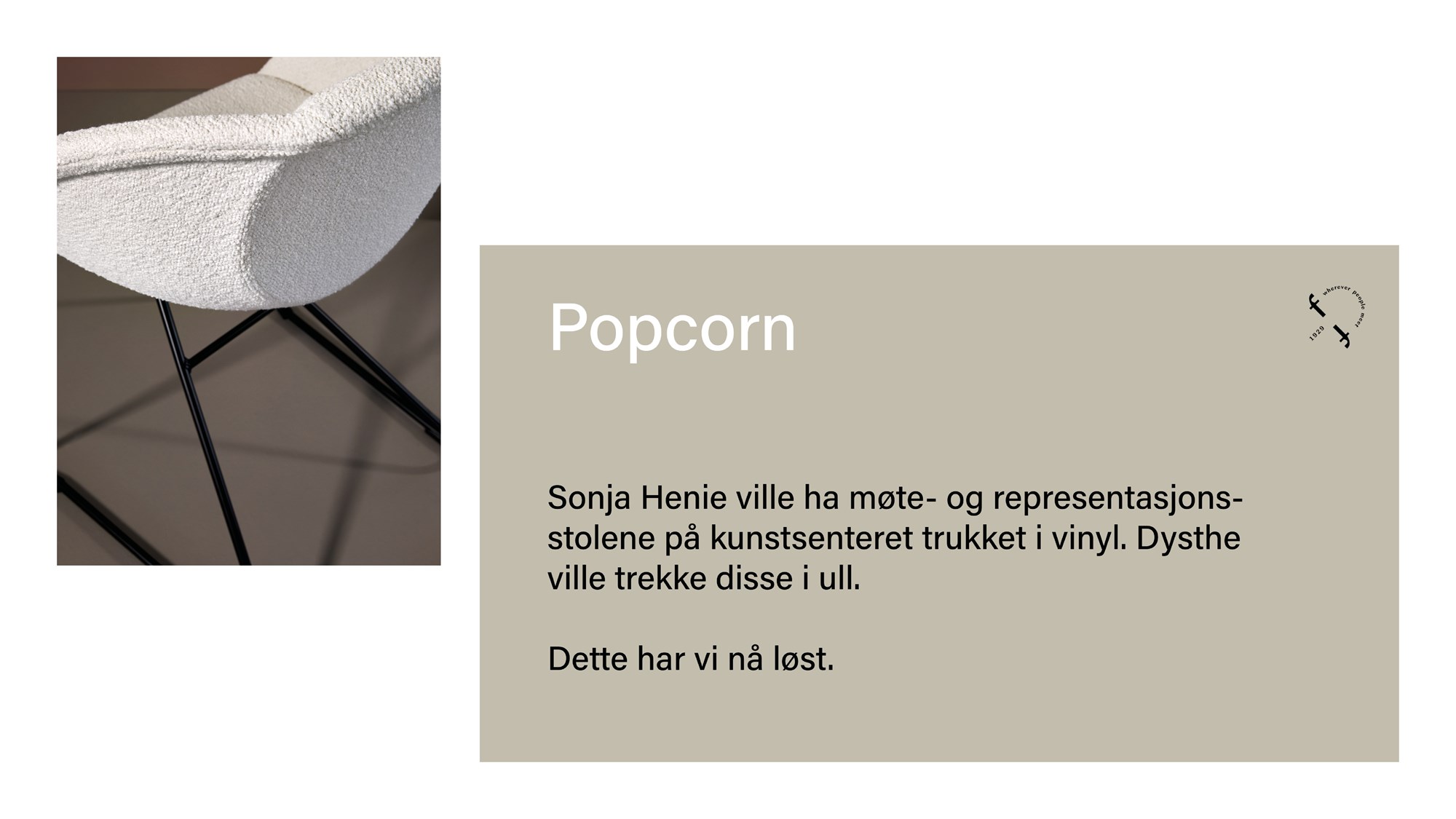 Fora Form Rework Streaming Popcorn Sonja Henie Sven Ivar Dysthe